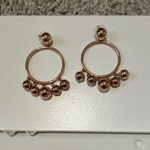 Kate Spade Rose Gold Dangle Earrings